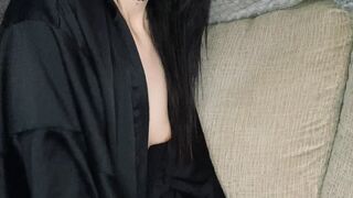 babybeebub charming slut fucks both holes