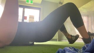 reneegracie fucks herself in red dildo