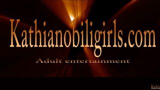 kathianobilixx onlyfans beauty in stockings fucks with phallus