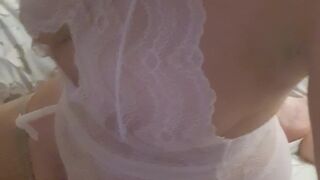 Nikki Jizz onlyfans harsh woman caresses her breasts