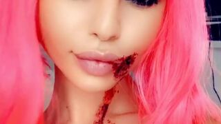 Maya_Di onlyfans breathtaking babe planting in a dildo