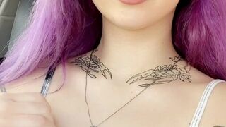 Val Steele onlyfans stunning slut dabbles with dildo