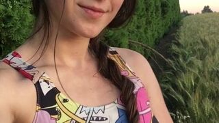 SecretLittle onlyfans busty chick sucks dildo