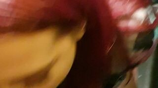 Nikki Jizz onlyfans beauty in stockings fucks with phallus