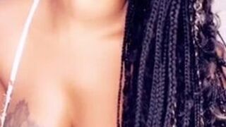 Ms_Fernandes25 onlyfans in stockings teased pussy lying on her back