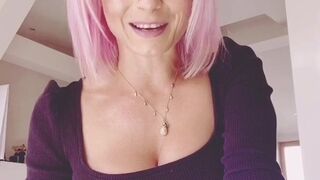 Mia Julia onlyfans young schoolgirl erotically eats a banana