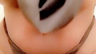 LittlePet onlyfans luxurious chick caresses lips sex