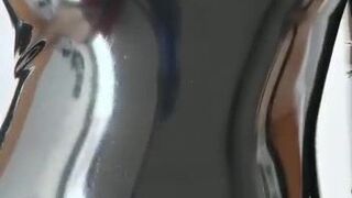 Latexx Lara onlyfans cute brunette caresses her charms