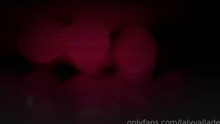 Laly Vallade onlyfans stunning slut dabbles with dildo