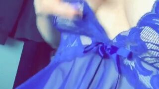 Lacie May onlyfans young trash masturbates shaved pussy