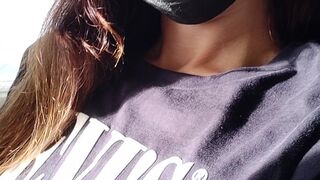 Kristy Black onlyfans babe caresses shaved pussy