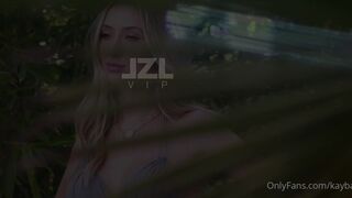 Kaylen Ward onlyfans mysterious goddess gently caresses her ass with her fingers