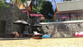 Katy Rose onlyfans busty blonde with tattoo fucks both holes