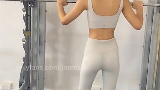 Jasminx onlyfans blissful nurse removes her sexy uniform