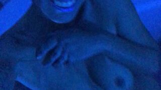 Jade Nile onlyfans openwork babe turns with juicy tits