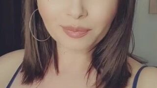 Busty Ema onlyfans skinny blonde jerks off