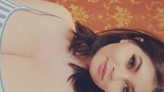 Busty Ema onlyfans marvelous babe shows off a gorgeous bosom