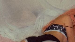 Darling Demarco onlyfans mature hottie caresses shaved cunt