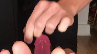 Daddy Destiny onlyfans busty bitch jumps on phallus