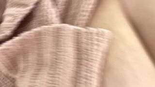 Biggest Tits @alipanda onlyfans mature model caresses nipples and cunt