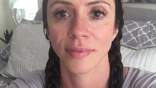 Ariella Ferrera onlyfans cute girl fingering pussy with vibrator