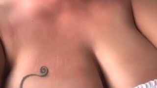 Anissa Jolie onlyfans blonde darling seductively rubs her cunt