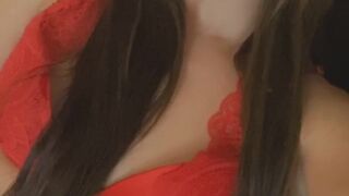 Amberstarrxx onlyfans fascinating skin strips and pulls pussy