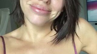 Adriana Chechik onlyfans hurricane devil furiously cums in pose with crustaceans