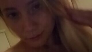 AJ AppleGate onlyfans naughty babe caresses vaginal hole