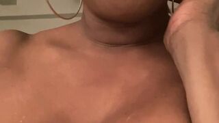 yumtheebossxxx onlyfans cute slut caresses beautiful tits