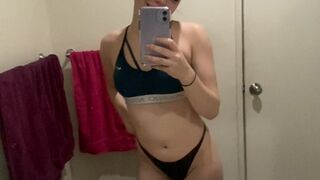 kyliexquinn onlyfans charming trash pulls pussy