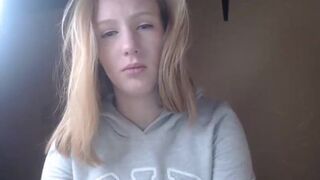 canadian_dream cute brunette girl licks dildo