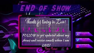 racyrebel cute bitch fucks pussy with phallus