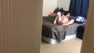 Sucia Loves Gorgeous girl caresses big tits