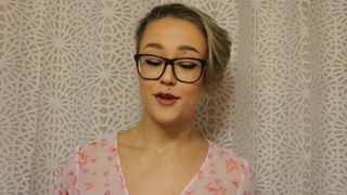 Sabrinanicholebunny The naughty dolly jerks off her pussy with a phallus