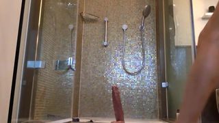 MissTiff Naughty brunette is petting natural tits