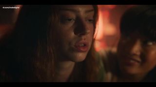 Lily Newmark, Alice Hewkin, Aimee Lou Wood The charming bitch twirls a big booty