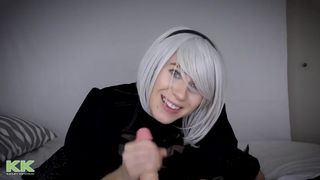 Kailey Ketchum Busty babe fucks herself with a phallus