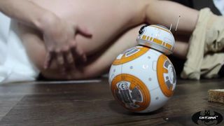 Catjira Sexy blonde is pleasing large forms.