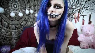 JadeSkye Lustful lady sucks dick