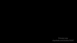 Princess Leia Crazy mare fiercely masturbating their holes