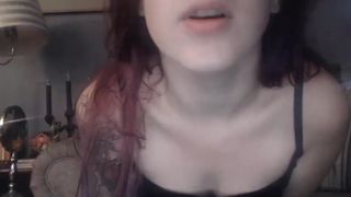 liljbby cute bitch caresses sex lips