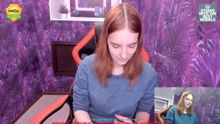 liacoy busty chick caresses big nipples