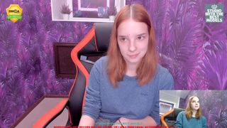 liacoy busty chick caresses big nipples