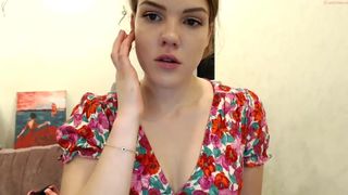 patriciashiny attractive slut caresses shaved cunt