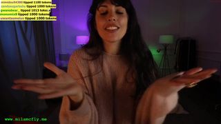 mila_ solid mom caresses not only tits