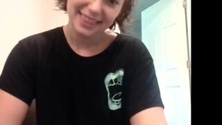 lydiavalentino blonde female made  private  with a toy