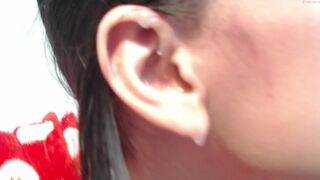 julieta_christofer naughty female caresses shaved cunt