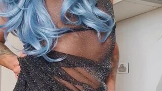 Brooke Spearz blissful nurse removes her sexy uniform