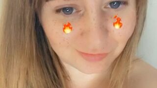 Jodie Lawson   lustful female passionately fucks her cunt